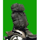 Motorcycle Sissy T Bar Bag Leather Travel Luggage Bags by Unknown