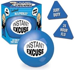 Instant Excuse Novelty Ball