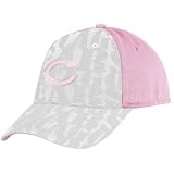 Reebok Chicago Bears Ladies Pink/White Sparkle Adjustable Slouch Hat