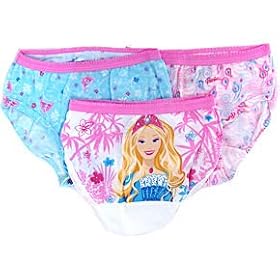 BARBIE Island Princess Girls' Underwear (Size 6)