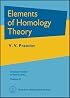Elements of Homology Theory (Graduate Studies in Mathematics)