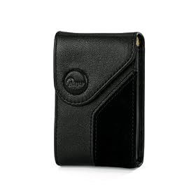 Lowepro Napoli 5 Soft Leather Digital Camera Pouch - Black