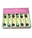 Set of 6 Stylish Stems Stemware Adornments
