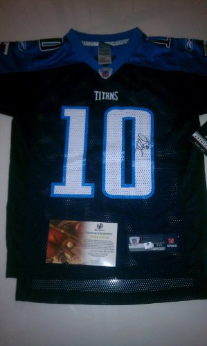 Jake Locker Signed Tennessee Titans Jersey