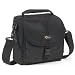 Lowepro Rezo 160 Shoulder Bag For Digital SLR & 1-2 Lenses for Canon 550D, 500D, 1000D, Nikon D3000, Samsung NX10, PL1, Panasonic G2,  Sony Alpha A450 - Black Series - Black