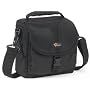 Lowepro Rezo 160 Shoulder Bag For Digital SLR & 1-2 Lenses for Canon 550D, 500D, 1000D, Nikon D3000, Samsung NX10, PL1, Panasonic G2,  Sony Alpha A450 - Black Series - Black
