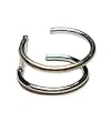 Double Ring Sterling Silver Ear Cuff