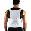 ITA-MED Co. Medium Posture Corrector (Thoracic Lumbo Sacral Orthosis) with Flexible Stays - White