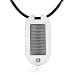Stainless Steel Mesh Men's DogTag with 1/10ctw Round Brilliant Diamond
