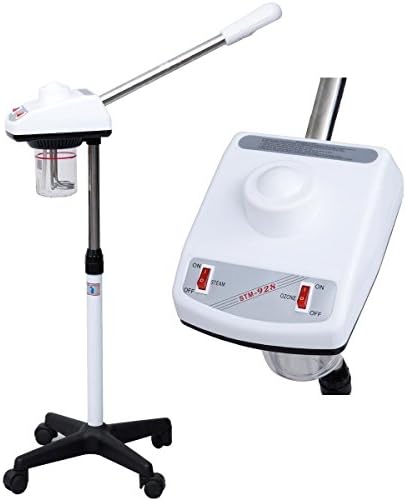 Giantex Aromatherapy Ozone ionic Hot Facial Steamer Beauty Salon Spa Rolling Base Makeup