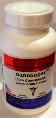 GanoSuper - Water Soluble 100% Concentrated Ganoderma Extract 500mg 540 Caps (In 6 Bottles)