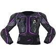 Alpinestars Stella Bionic 2 Jacket Women's Protector Sports Bike Motorcycle Body Armor - Black/Violet / Large