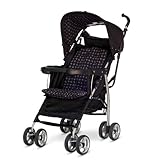 JJ Cole Monroe Stroller - Black Gray Drops