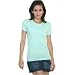 American Apparel Women's Baby Rib Basic S/S T-Shirt
