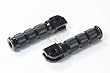 Foot Pegs - Front Rider - Yamaha YZF R6 03-08, R6s 06-08, R1 04-08 - Black