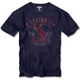 California Angels Midnight Blue '47 Brand Vintage Scrum Tee