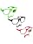 3 Clear Lenses Set