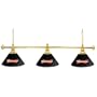 Trademark Budweiser 60-Inch 3 Shade Lamp Billiard Pool Table Light