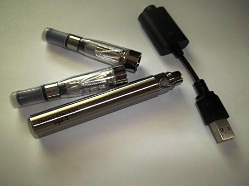 Desert Chuckies Brand STAINLESS eGo USB Charger with 1100mAh Fixed Voltage Battery