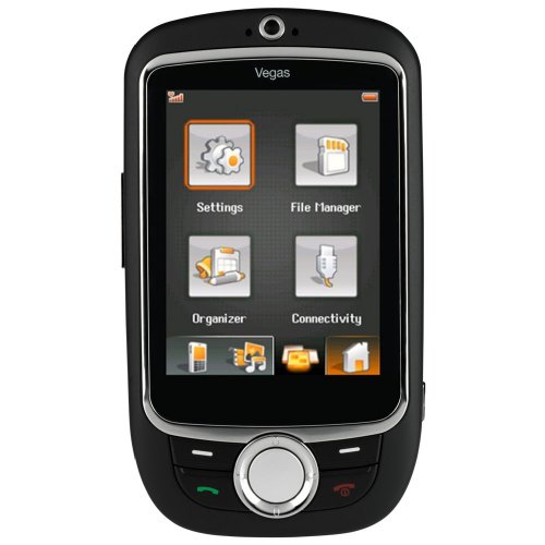 Orange Vegas X760 Orange Pre-Pay Mobile Phone including £10 Airtime - Black