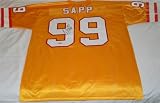 Warren Sapp Autographed/Hand Signed Tampa Bay Buccaneers/Bucs Authentic Jersey