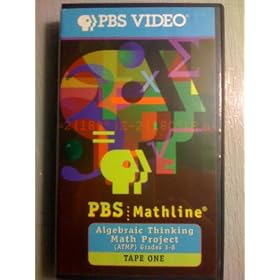 PBS Mathline ~ Algebraic Thinking Math Project (ATMP) Grades 3 - 8 ~ TAPE ONE