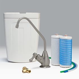 Aquasana AQ4501 Drinking Water Filter System (Nickel Finish)
