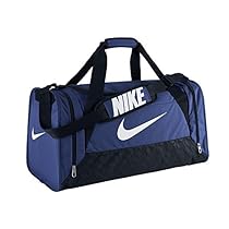 NIKE Brasilia 6 Small Duffel Bag BA4831 411 Game Royal/Black/White
