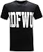 IDFWU Men's T-Shirt - (Premium Black) - L