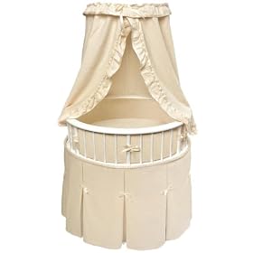 Badger Basket Elite Oval Baby Bassinet