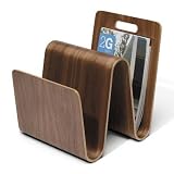 Offi Molded Ply W Magazine Stand in Walnut