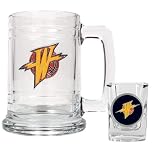 NBA Golden State Warriors Boilermaker Set - Primary Logo