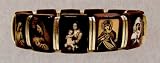 Bracelet with Various Religious Figures - MADE IN ITALY AND BRAZIL