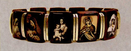 Bracelet with Various Religious Figures – MADE IN ITALY AND BRAZIL