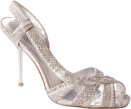 Jessica Simpson Women's Lezanna Sandal,Ice Combo Snake,8 M US