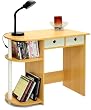 Furinno 10007 (11193) Go Green Home Laptop and Notebook Computer Desk/Table, Beech/Ivory