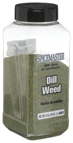 Spicemaster Dill Weed, 5-Ounce Plastic Canisters (Pack of 3)