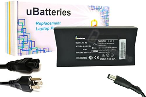 UBatteries Slim Power Adapter Charger Dell Vostro V13 M582J 0M582J OM582J M585J 0M585J OM585J MK911 0MK911 OMK911 330-3614 330-3615 330-4279 - 130W, 19.5V