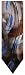 Men's J. Jerry Garcia Neck Tie Limited Edition Nude Collection Fifty-five XL Extra Long