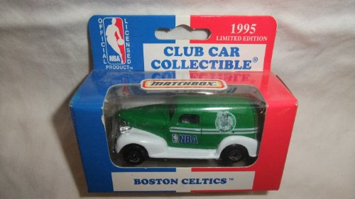 MATCHBOX 1995 LIMITED EDITION CLUB CAR COLLECTIBLE BOSTON CELTICS NBA 1939 CHEVY
