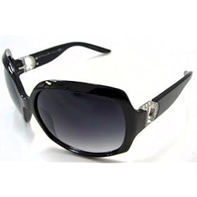 Buy CHRISTIAN DIOR Evening1 Sunglasses Evening 1 Shiny Black D28 JJ Shades by Christian Dior