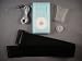 Silicone Case Cover for Apple iPod Mini with Belt Clip and Neckstrap - 6 color Variations!, Blue