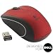 V450 Nano Cordless Laser Mouse - Ruby Red