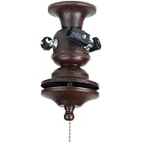 Fanimation F423RS Standard 3-Light Bowl Fitter Dry Or Damp Location Rust Finish