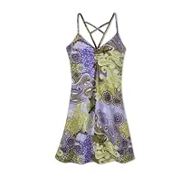 Big Sale prAna Women's Short Length Sonja Dress, X-Large, Dark Eggplant Garden