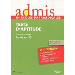 Admis-concours param�dical, infirmier,tests d'aptitude, entrainement, entr�e en IFSI, nouveau concours
