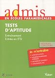Admis-concours param�dical, infirmier,tests d'aptitude, entrainement, entr�e en IFSI, nouveau concours