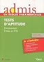 Admis-concours param�dical, infirmier,tests d'aptitude, entrainement, entr�e en IFSI, nouveau concours