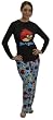 Women's Plush Pajama Sets (Junior Fit) - Angry Birds/Mickey & Minnie Available