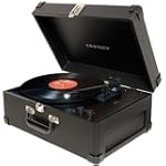 Crosley CR249 BK Keepsake USB Turntable (Black)